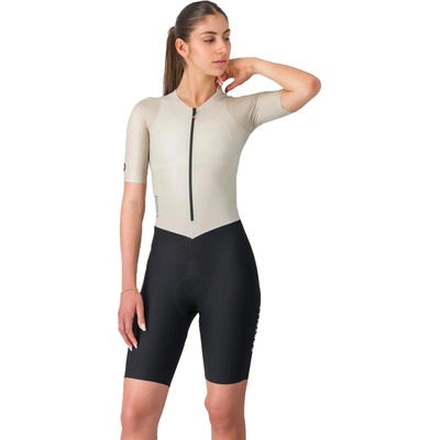 Castelli Movement suit Silver moon/ Black