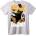 NOONEBRAND Тениска Аниме Каиджу Котешки Монстър - 6XL, White