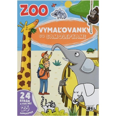 Vymaľovánka A5 MFP Návšteva v ZOO