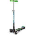 Micro Детска тротинетка Micro - Maxi Micro Deluxe Foldable LED, Neochrome Green (7630053568382) - ozone Тротинетка, скутер