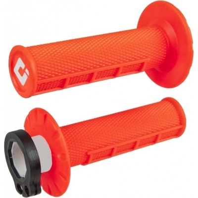 ODI GRIPS MX Lock-on v2 Half-Waffle FLO Orange H36HWO