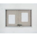 Aveli Vitrína informační šedá 21 x A4