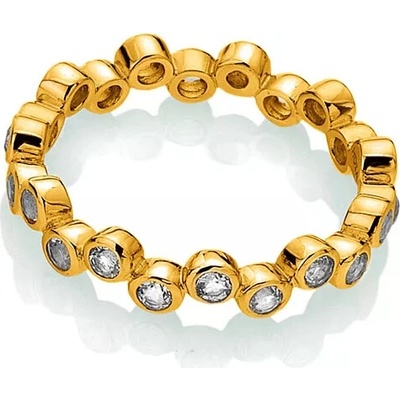 Hot Diamonds Pozlacený prsten X Gemstones DR294 o b
