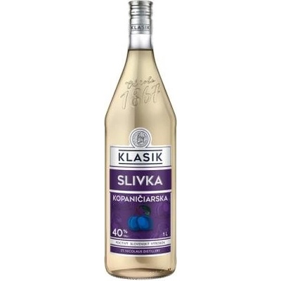 St. Nicolaus Kopaničiarska Slivka 40% 1 l (čistá fľaša)