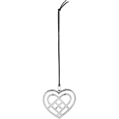 Rosendahl Коледна висулка Karen Blixen сърце сребриста (31532)