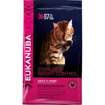 EUKANUBA Cat Overweight & Sterilised - За кастрирани или котки с наднормено тегло 3кг