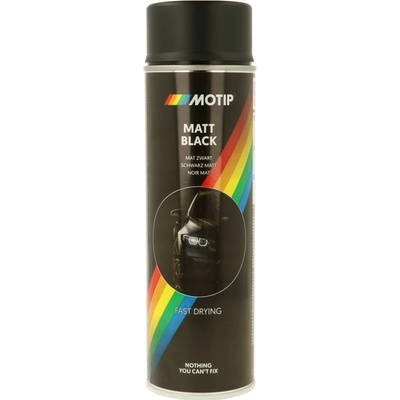 MOTIP Akrylový lak 500ml černá matná