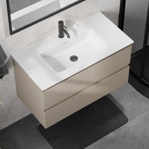 Bath Deluxe Шкаф за баня с мивка KENWOOD 91 см marakesh/бял (SETBT0123B)