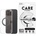 Panzer Гръб CARE by PanzerGlass за iPhone 16 Pro Max, Feature Case Black Kickstand and MagSafe