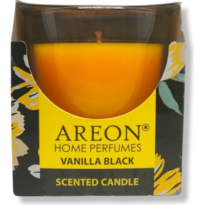 Areon ароматизирана свещ, 120гр, Vanilla Black