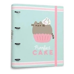 Pusheen Binder Pusheen Budget 4-ring 26x32cm light green (67371-uniw)