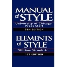 Manual of style Strunk William