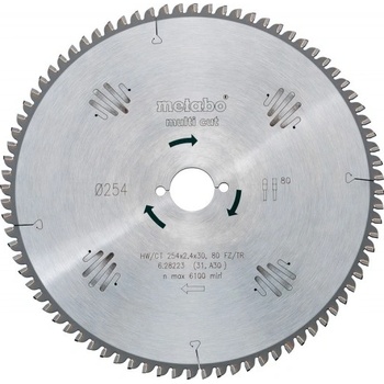 Metabo Pílový kotúč HW/CT 315x30, 96 FZ/TZ 5°