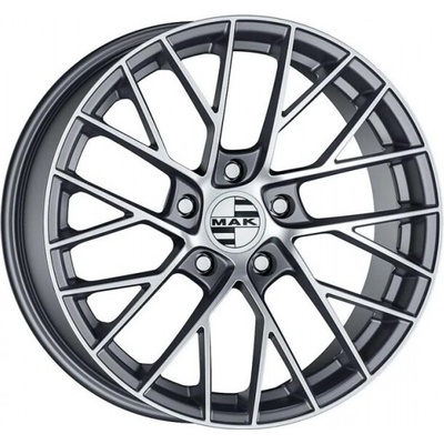 MAK Monaco 11x20 5x130 ET52 gunmetal mirror