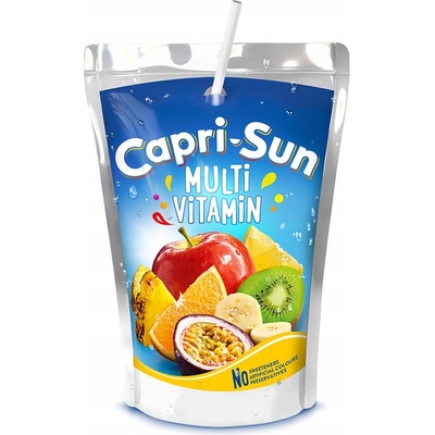 Capri Sonne Multivitamín pasterizovaný ovocný nápoj 10 x 200 ml