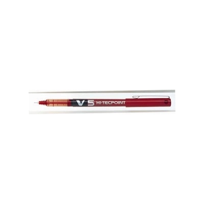 Pilot Пилотен химикал Ball-liner Hi-Tecpoint V5 0, 5 червен (BX-V5-R)