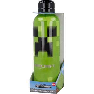 Stor Nerezová termoláhev na pití Minecraft 515 ml