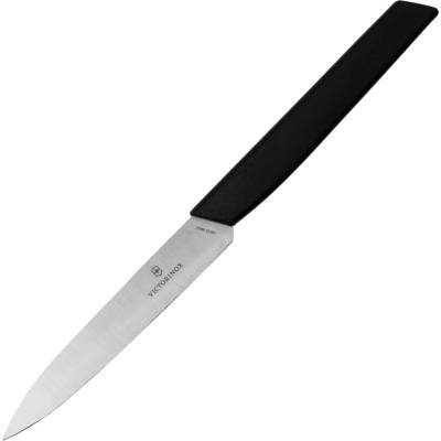 Victorinox 6.9003.10 Swiss Modern Nôž na ovocie a zeleninu, 10 cm, hladká čepeľ, čierny