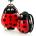 HEYS Детски куфар Heys Travel Tots Lady Bug - комплект раница и куфар Heys | Cherven | Момчешки | UNI