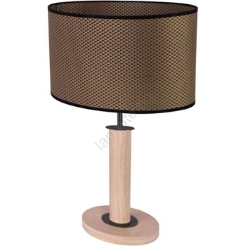 Image 1 of SPOT Light 7017400311537 - Настолна лампа MERCEDES 1xE27/40W/230V дъб (SP1144)