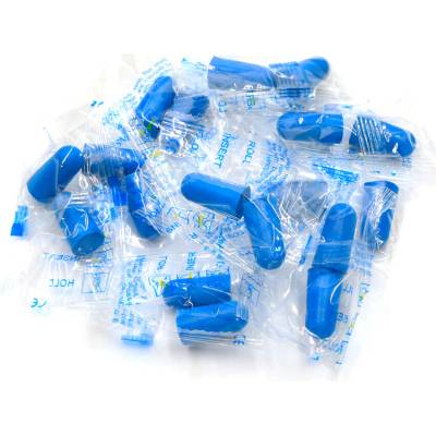 Haspro pěnové špunty do uší modrá blue 1 pár