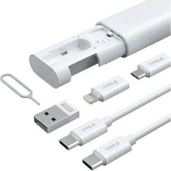 Ttec Комплект кабели ttec - Multi Functional 7in1, бял (8694470828213)