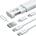 Ttec Комплект кабели ttec - Multi Functional 7in1, бял (8694470828213)