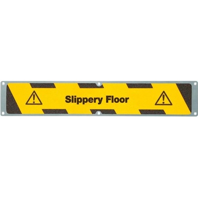 Antirutschplatte, Aluminium m2, Slippery Floor, 635 x 114 mm