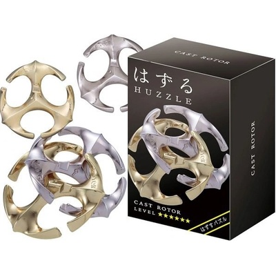 Eureka! Hanayama Cast Huzzle Rottor - kovový hlavolam