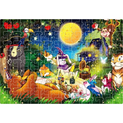 Aga4Kids Zvieratká v lese 216 dielov