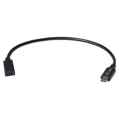 i-TEC C31EXTENDCBL prodlužovací USB 3.1 (Type-C)/ přenos obrazu až 4K / 60 Hz, 30cm, černý