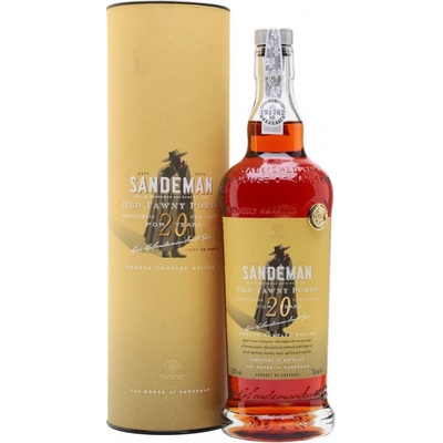 Sandeman Old Tawny Porto 20y 20% 0,75 l (holá láhev)