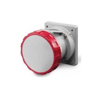 SCAME Промишлен контакт 3P+N+Е 125A 380V IP67/69 ПРАВ серия Optima панелен монтаж 100х110мм - 428.12567 (428.12567)