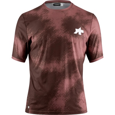 ASSOS Фланелка с къс ръкав за колоездене ASSOS Tactica T-Shirt T5 Cycling jersey - Ground Brown (056-4007-0113)