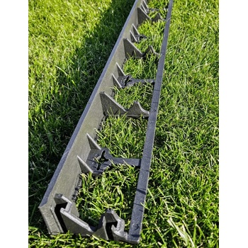 Natan Plast obrubník EKO s klincami 4,5 cm x 50 m čierna