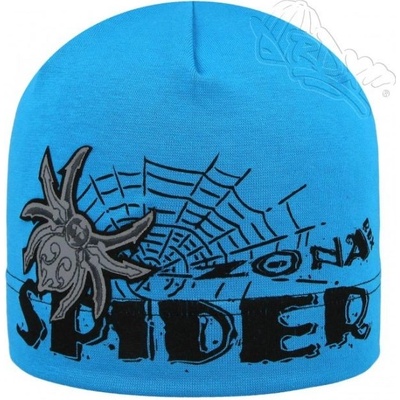 RDX bavlněná čepice SPIDER reflex modrá