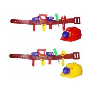 Swede Tools on the waist with a helmet