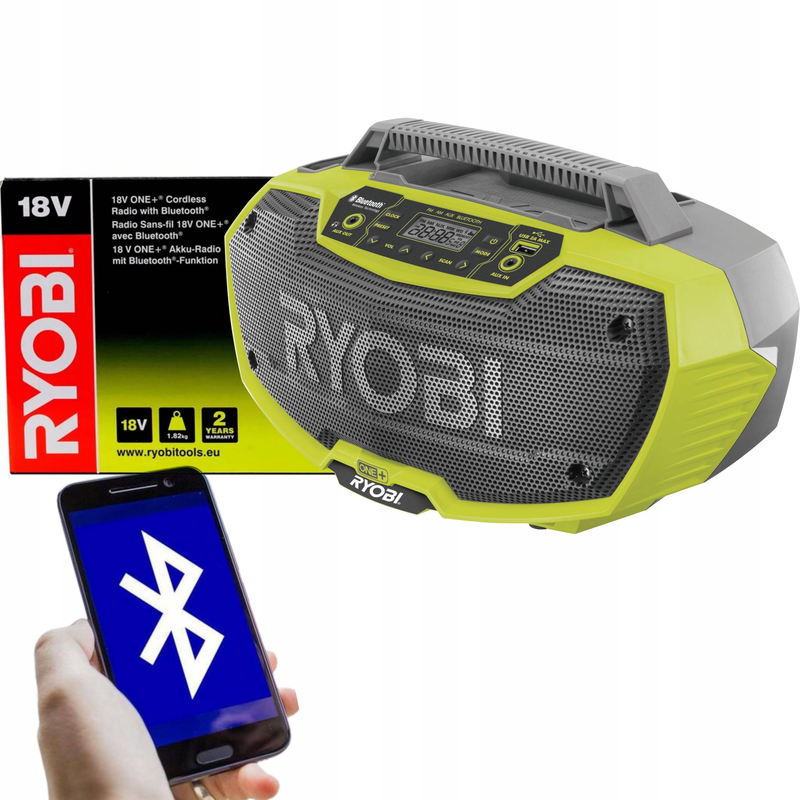 Ryobi radio r18rh discount