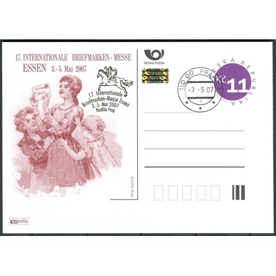 Česká pošta (2007) CDV 108 O - P 142 - Essen - razítko