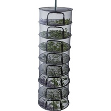 Sušiaca sieť Clever Grow Max čierna so zipsom 8 úrovní