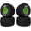 Arrma колело с гума dBoots Chevron MT, диск зелен (4): GROM