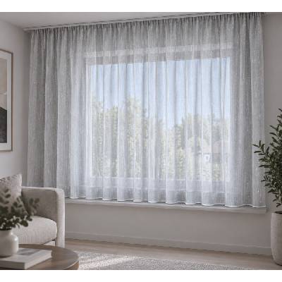 Olzatex Kusová záclona Silvara s olůvkem 250x300