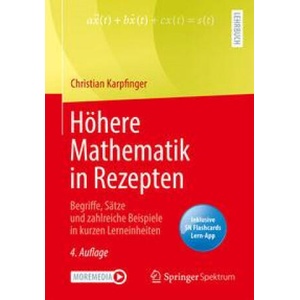Hoehere Mathematik in Rezepten | Christian Karpfinger (ISBN: 9783662633045)