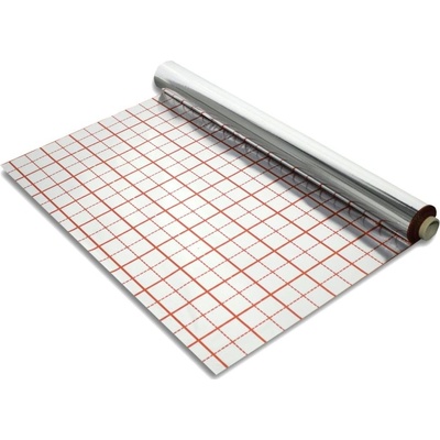 Reflexná fólia ALPET 1,5 x 50 m - 105 g/m² metalizovaný hliník