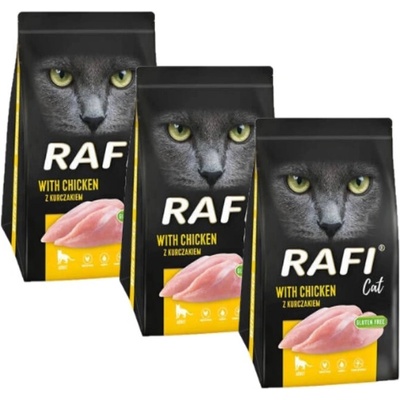 DOLINA NOTECI Rafi Cat s kuracím mäsom 3 x 1,5 kg
