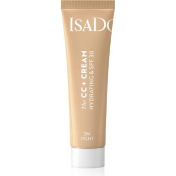 IsaDora CC + Cream хидратиращ СС крем SPF 30 цвят 3N Light 30ml