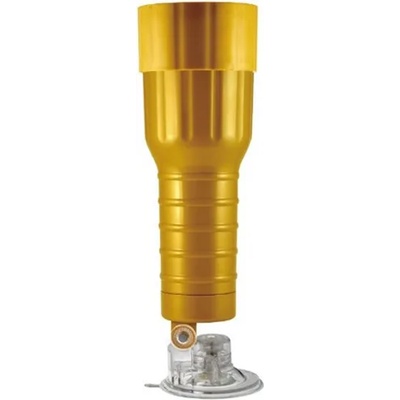 X Fun Мега мастурбатор с вакуумно закрепване "desire cup gold" 25 см. Вагина