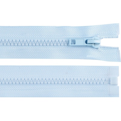 Prima-obchod Kostěný zip No 5 délka 55 cm bundový, barva 185 modrá pomněnková