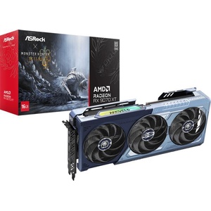 ASRock Radeon RX 9070 XT Monster Hunter Wilds Edition 16GB GDDR6 256bit (RX9070XT MH 16G) Видео карти