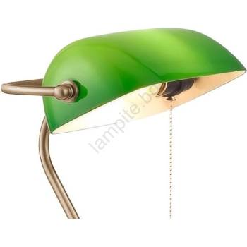 Brilagi - резервен абажур за настолна лампа BANK OFFICE зелен (NSBG0804)